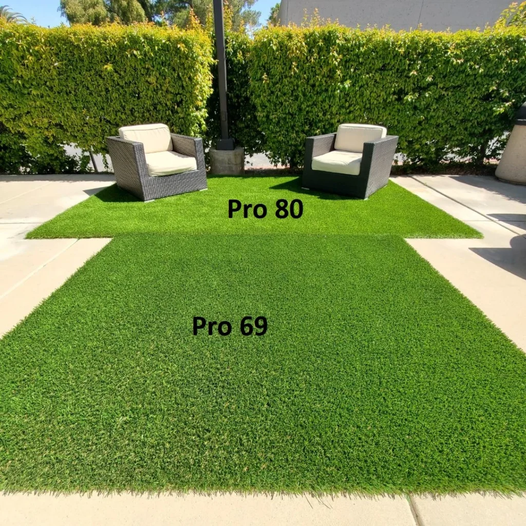 artificial grass, precut for smaller areas and for ground cover or rug or mat